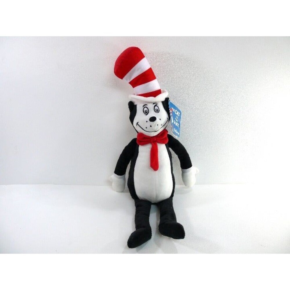 NWT Dr Seuss Cat in the Hat Plush stuffed animal figure by Kohls Cares